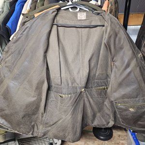 Filson Shelter Cloth Upland Bird Field Coat & Vest - Size Large